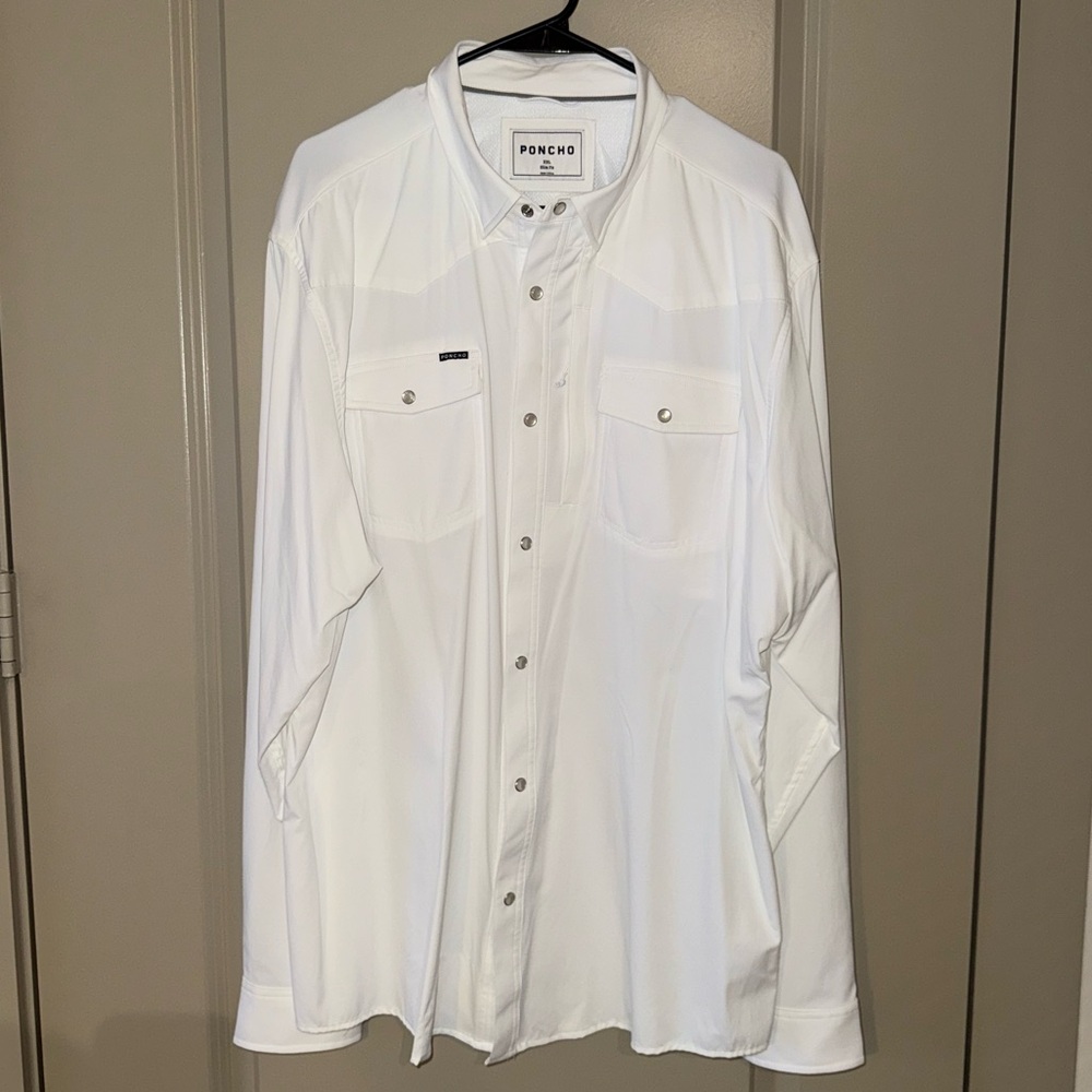 Poncho Pearlsnap XXL Slim